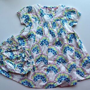 Baby Boden Dress with Matching Bloomers NWT 9-12